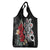 Taino Sun Tribal Grocery Bag Tropical Hibiscus