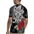 Taino Sun Tribal Rugby Jersey Tropical Hibiscus - Wonder Print Shop
