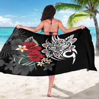 Taino Sun Tribal Sarong Tropical Hibiscus - Wonder Print Shop