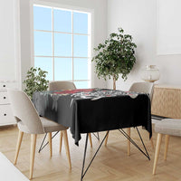 Taino Sun Tribal Tablecloth Tropical Hibiscus - Wonder Print Shop
