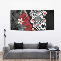Taino Sun Tribal Tapestry Tropical Hibiscus - Wonder Print Shop