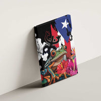 Boricua Taino Coqui Tropical Canvas Wall Art Puerto Rico Grunge Flag - Wonder Print Shop