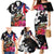 Boricua Taino Coqui Tropical Family Matching Mermaid Dress and Hawaiian Shirt Puerto Rico Grunge Flag - Wonder Print Shop