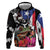 Boricua Taino Coqui Tropical Hoodie Puerto Rico Grunge Flag - Wonder Print Shop