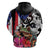 Boricua Taino Coqui Tropical Hoodie Puerto Rico Grunge Flag - Wonder Print Shop