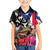 Boricua Taino Coqui Tropical Kid Hawaiian Shirt Puerto Rico Grunge Flag - Wonder Print Shop