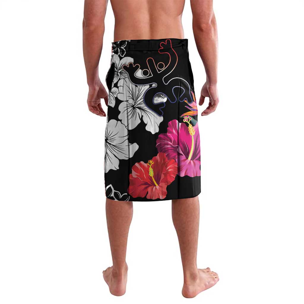 Boricua Taino Coqui Tropical Lavalava Puerto Rico Grunge Flag - Wonder Print Shop