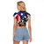Boricua Taino Coqui Tropical Raglan Cropped T Shirt Puerto Rico Grunge Flag - Wonder Print Shop