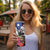 Boricua Taino Coqui Tropical Skinny Tumbler Puerto Rico Grunge Flag - Wonder Print Shop