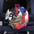Boricua Taino Coqui Tropical Spare Tire Cover Puerto Rico Grunge Flag - Wonder Print Shop