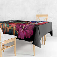 Boricua Taino Coqui Tropical Tablecloth Puerto Rico Grunge Flag - Wonder Print Shop