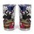 Boricua Taino Coqui Tropical Tumbler Cup Puerto Rico Grunge Flag - Wonder Print Shop