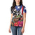 Boricua Taino Coqui Tropical Women Polo Shirt Puerto Rico Grunge Flag - Wonder Print Shop