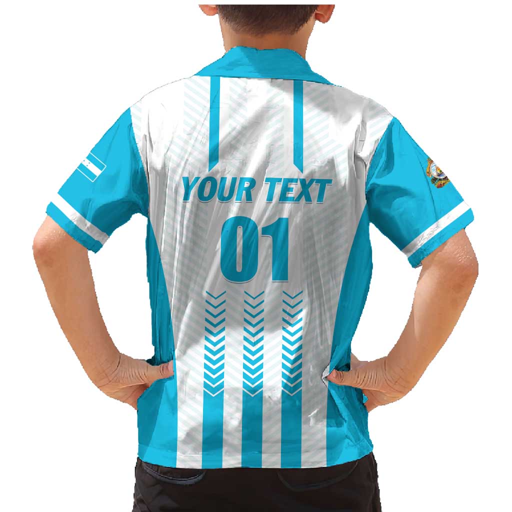 Custom Honduras Football Family Matching Mermaid Dress and Hawaiian Shirt Vamos Los Catrachos