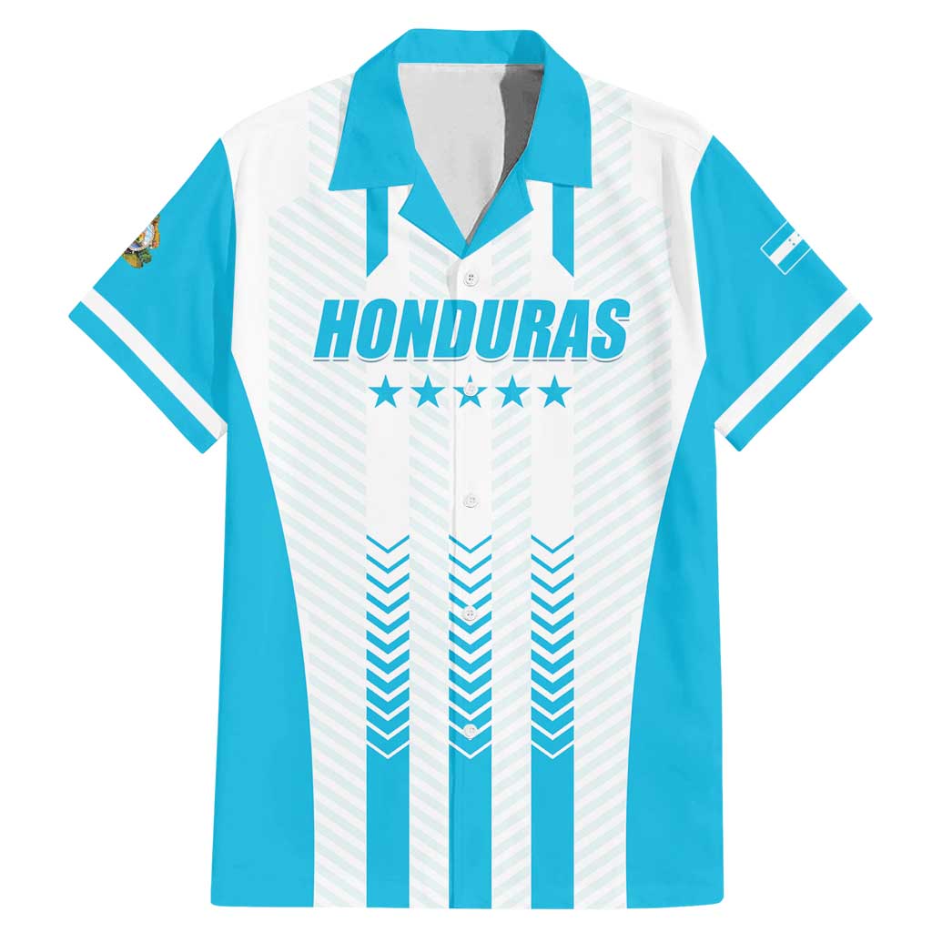 Custom Honduras Football Family Matching Mermaid Dress and Hawaiian Shirt Vamos Los Catrachos
