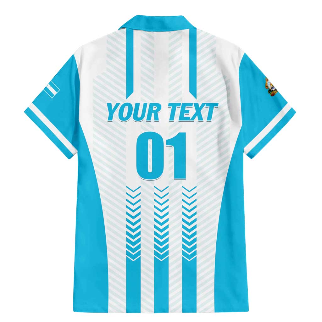 Custom Honduras Football Family Matching Mermaid Dress and Hawaiian Shirt Vamos Los Catrachos