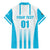 Custom Honduras Football Family Matching Mermaid Dress and Hawaiian Shirt Vamos Los Catrachos