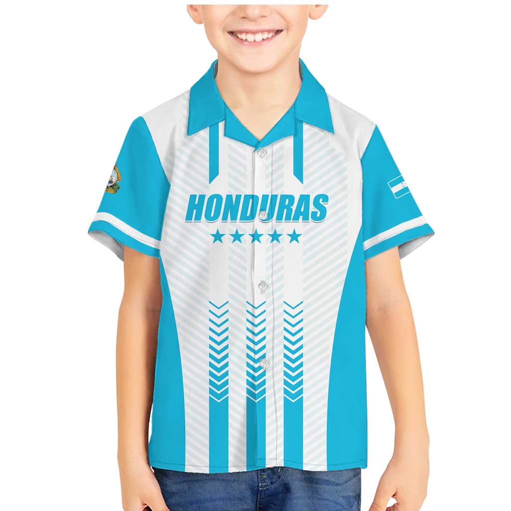 Custom Honduras Football Family Matching Mermaid Dress and Hawaiian Shirt Vamos Los Catrachos