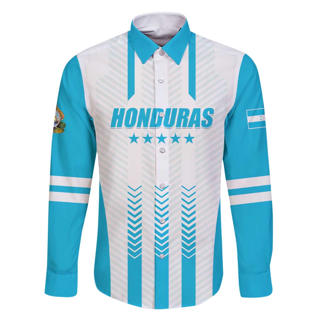 Custom Honduras Football Family Matching Short Sleeve Bodycon Dress and Hawaiian Shirt Vamos Los Catrachos
