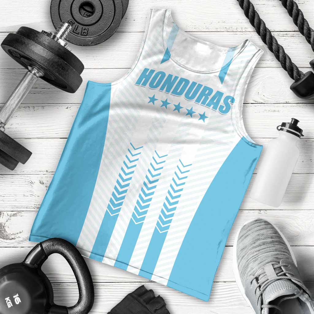 Custom Honduras Football Men Tank Top Vamos Los Catrachos