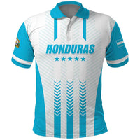 Custom Honduras Football Polo Shirt Vamos Los Catrachos
