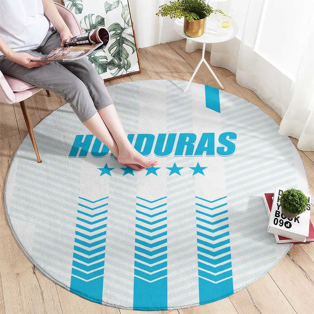 Honduras Football Round Carpet Vamos Los Catrachos