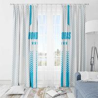 Honduras Football Window Curtain Vamos Los Catrachos