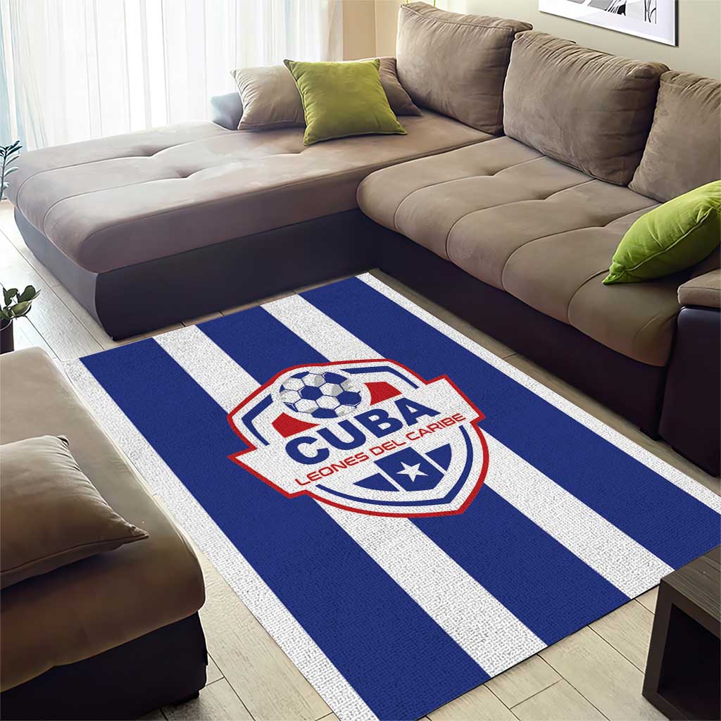 Cuba Football Area Rug Los Leones del Caribe