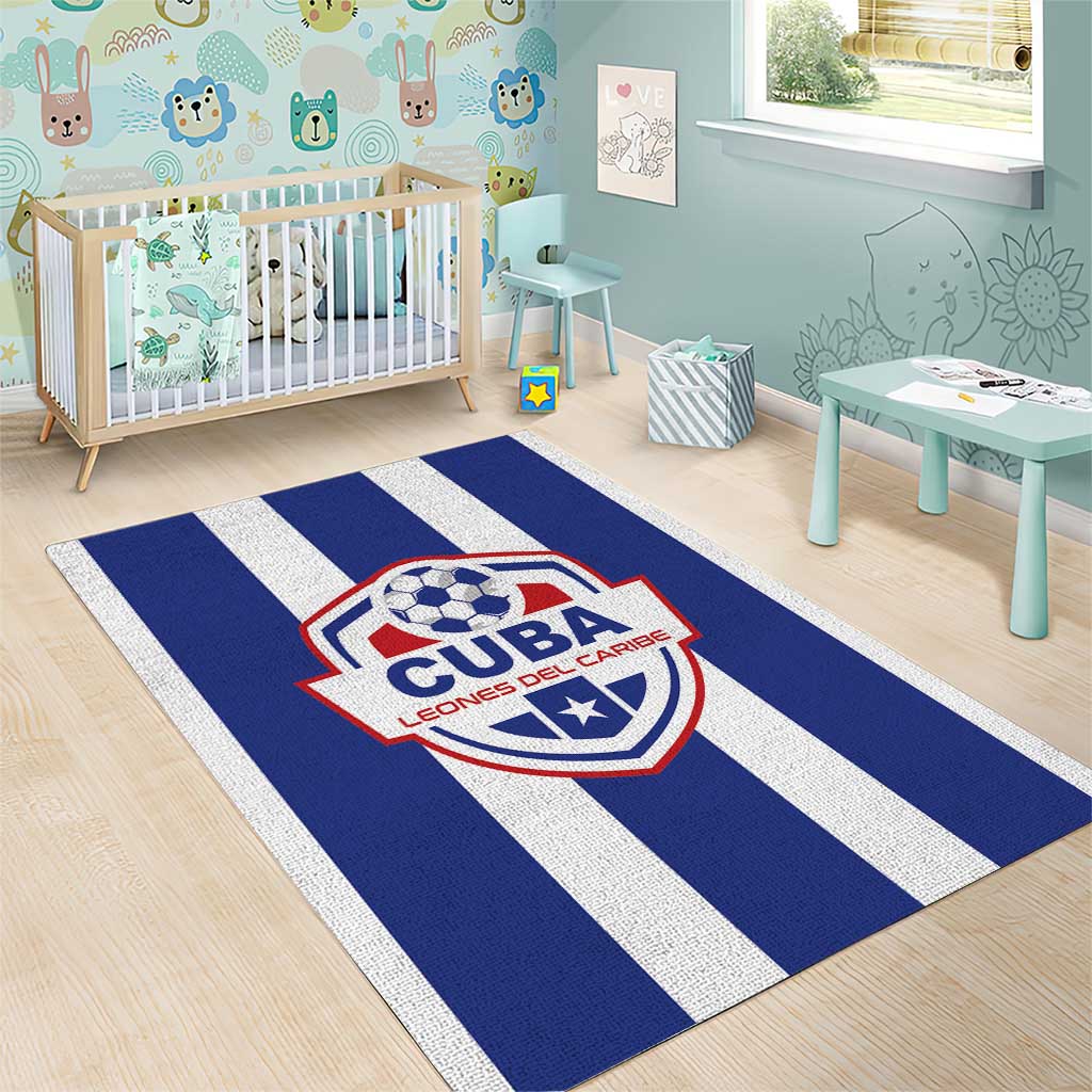 Cuba Football Area Rug Los Leones del Caribe