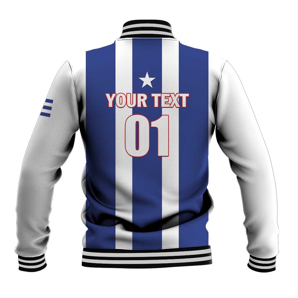 Custom Cuba Football Baseball Jacket Los Leones del Caribe
