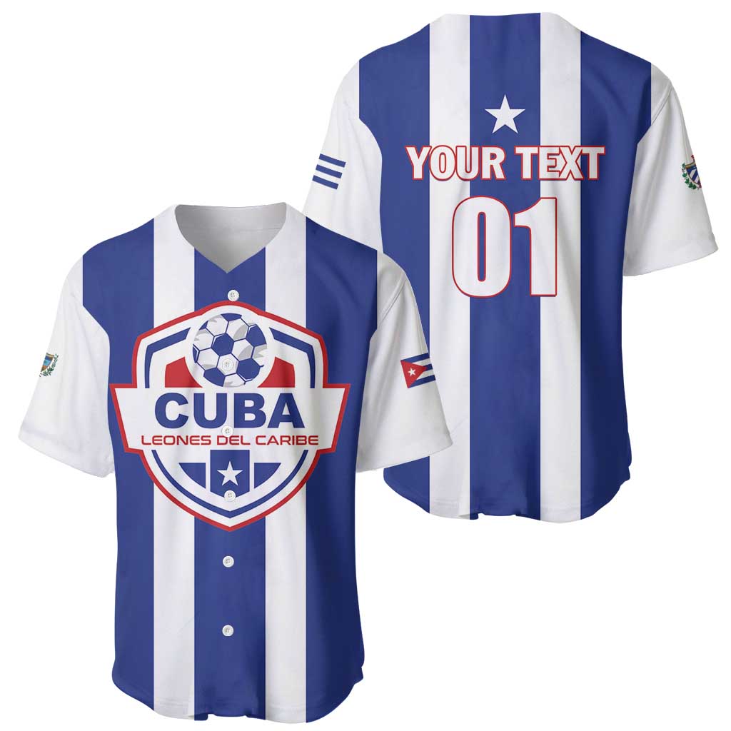 Custom Cuba Football Baseball Jersey Los Leones del Caribe