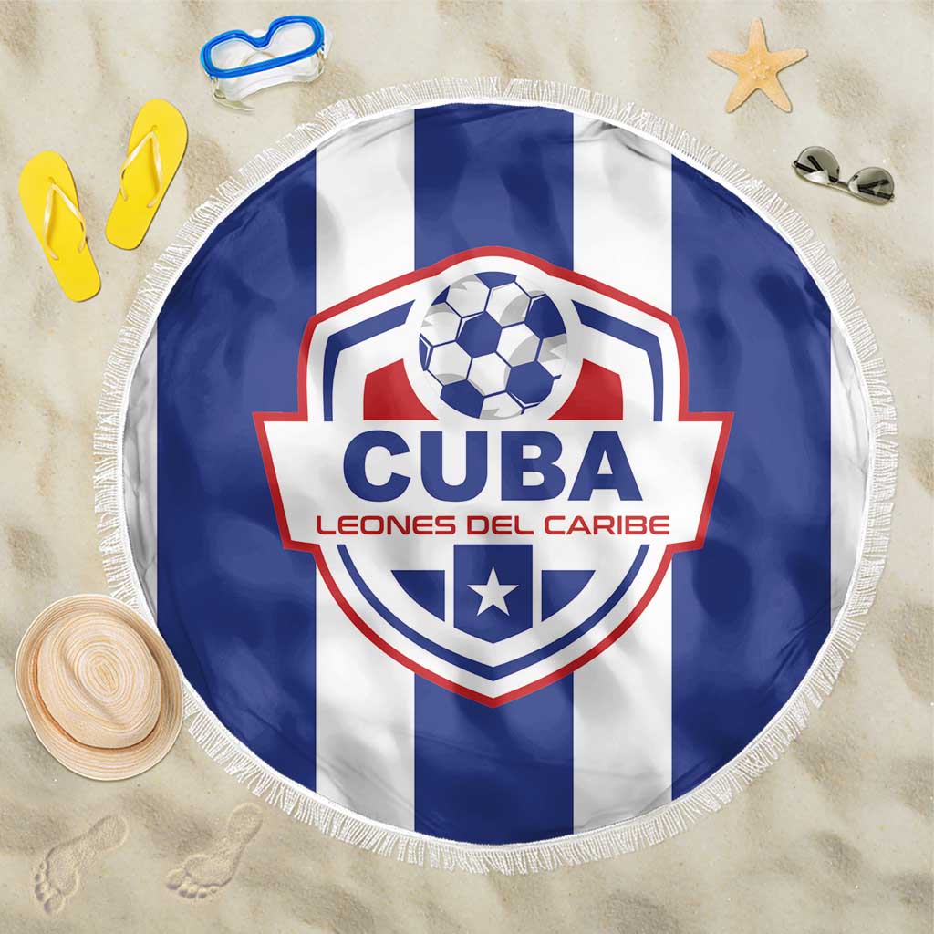 Cuba Football Beach Blanket Los Leones del Caribe