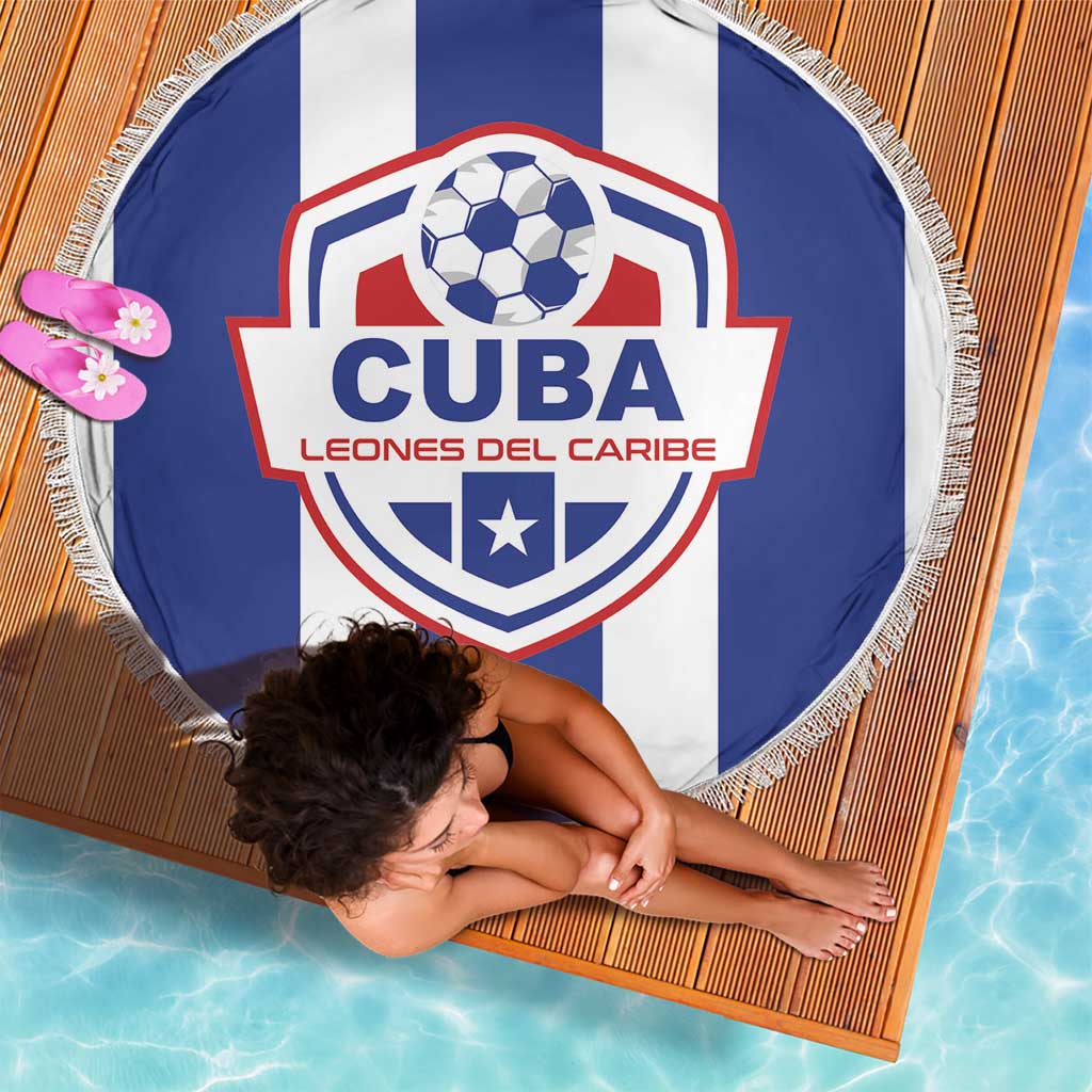 Cuba Football Beach Blanket Los Leones del Caribe