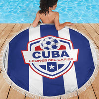 Cuba Football Beach Blanket Los Leones del Caribe