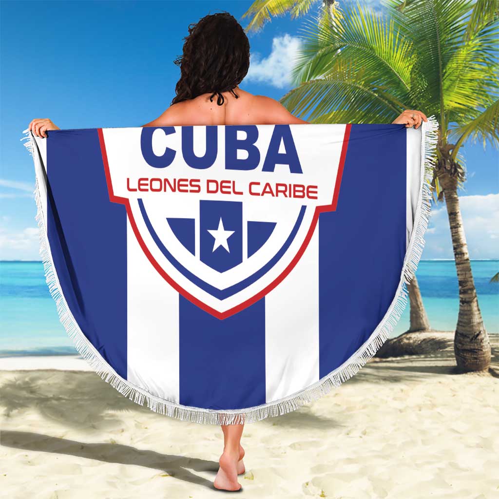 Cuba Football Beach Blanket Los Leones del Caribe
