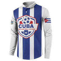 Custom Cuba Football Button Sweatshirt Los Leones del Caribe