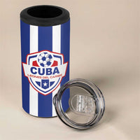 Custom Cuba Football 4 in 1 Can Cooler Tumbler Los Leones del Caribe
