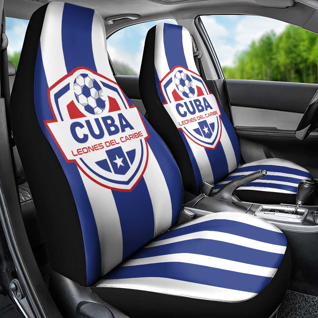 Cuba Football Car Seat Cover Los Leones del Caribe