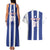 Custom Cuba Football Couples Matching Tank Maxi Dress and Hawaiian Shirt Los Leones del Caribe
