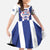 Custom Cuba Football Family Matching Off Shoulder Maxi Dress and Hawaiian Shirt Los Leones del Caribe
