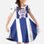 Custom Cuba Football Family Matching Short Sleeve Bodycon Dress and Hawaiian Shirt Los Leones del Caribe