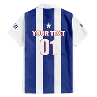 Custom Cuba Football Family Matching Summer Maxi Dress and Hawaiian Shirt Los Leones del Caribe