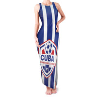 Custom Cuba Football Family Matching Tank Maxi Dress and Hawaiian Shirt Los Leones del Caribe