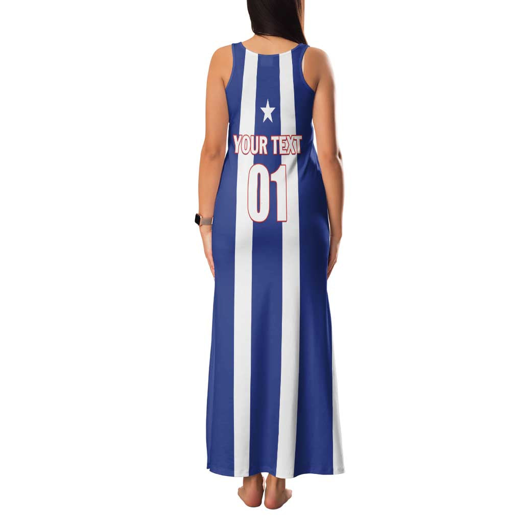 Custom Cuba Football Family Matching Tank Maxi Dress and Hawaiian Shirt Los Leones del Caribe