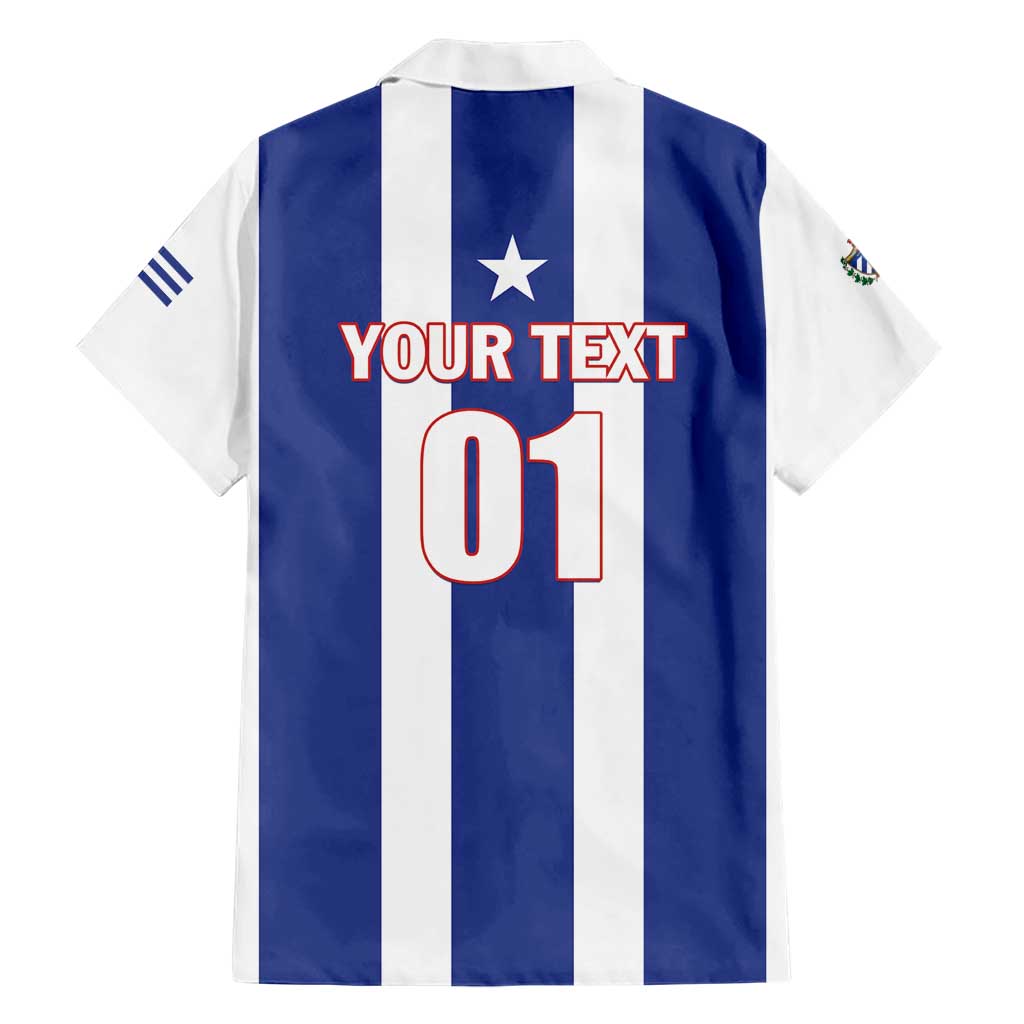 Custom Cuba Football Hawaiian Shirt Los Leones del Caribe