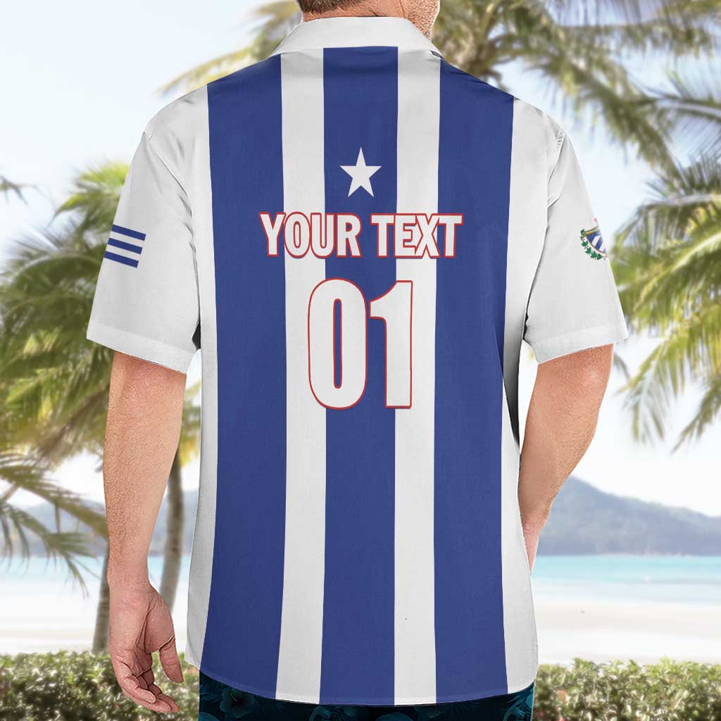 Custom Cuba Football Hawaiian Shirt Los Leones del Caribe
