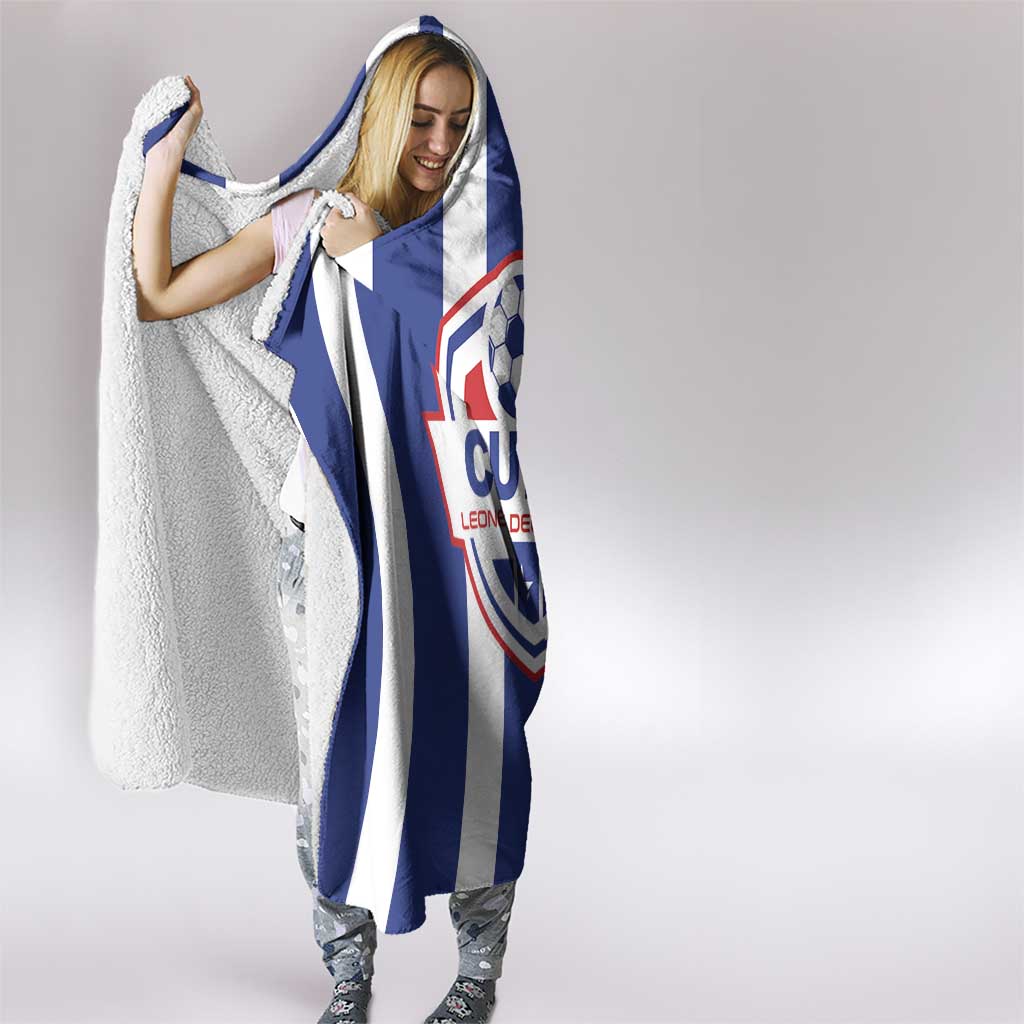 Cuba Football Hooded Blanket Los Leones del Caribe