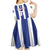 Custom Cuba Football Kid Short Sleeve Dress Los Leones del Caribe