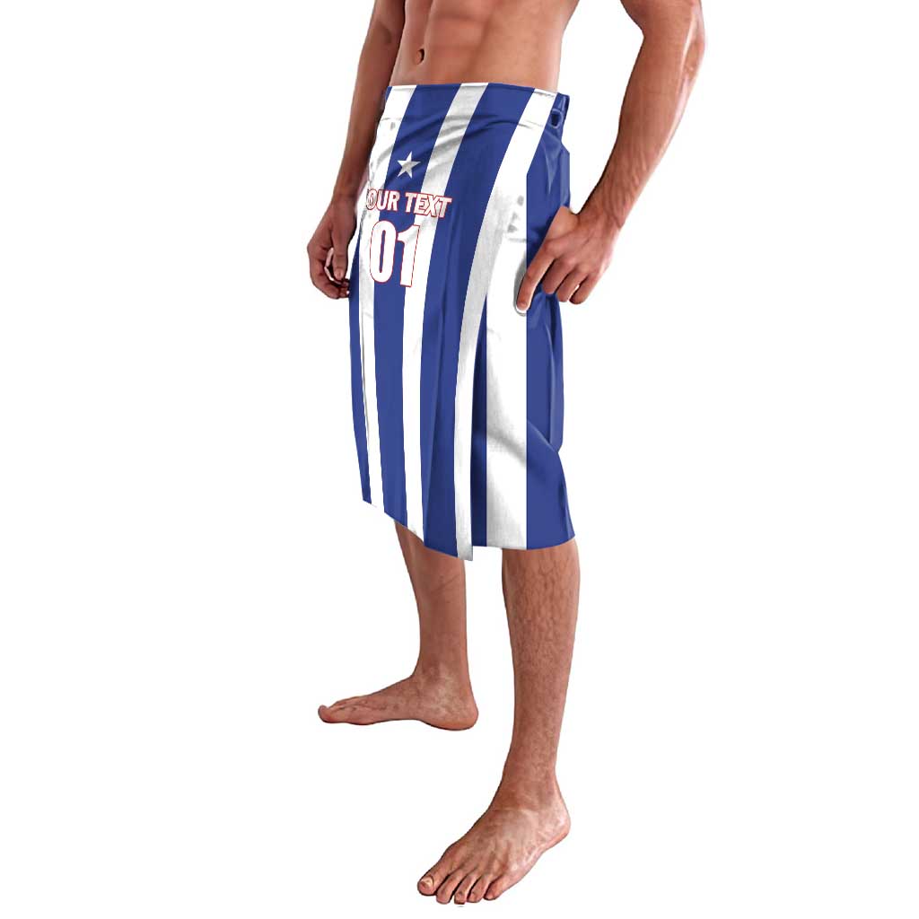 Custom Cuba Football Lavalava Los Leones del Caribe