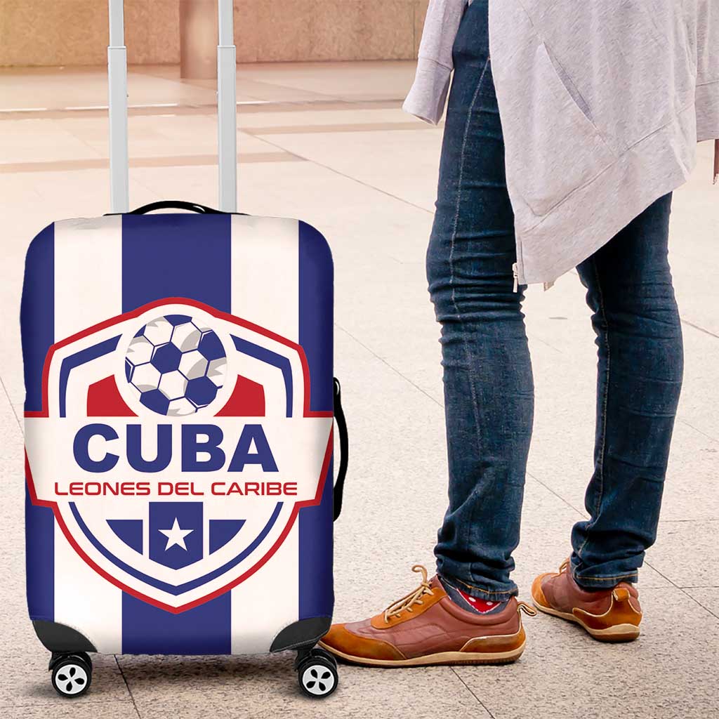 Cuba Football Luggage Cover Los Leones del Caribe